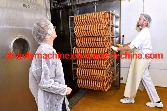 Дымовая машина Пищевое оборудование/печь для копчения/машина для производства колбас